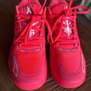 Puma Red Athletic Shoes